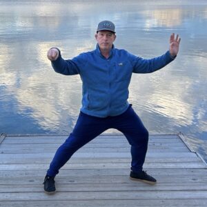 Matt Furey in single whip posture